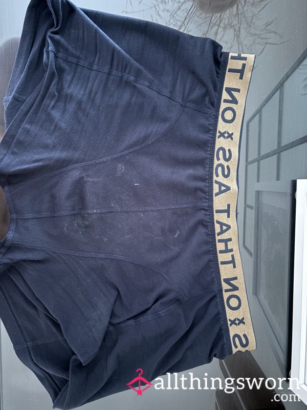 C*m Stained, Gym Worn, Boxers!