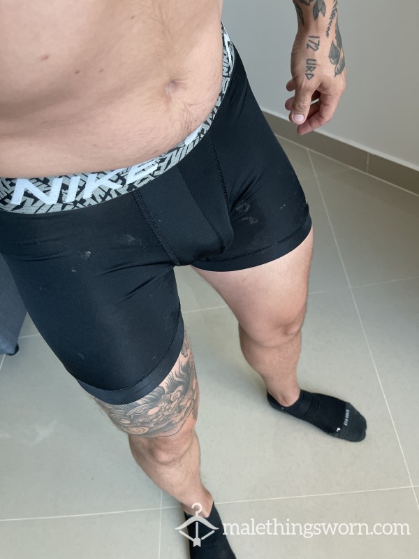 C*m Stained Nike Dri-fit Boxer Briefs