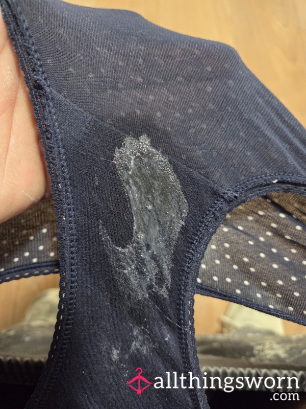 C*m Strained Panties