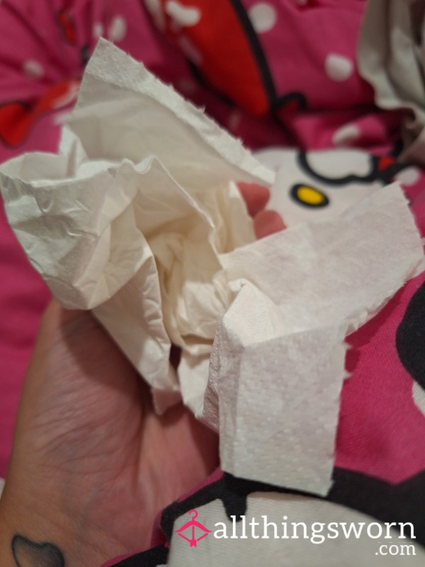 C*m Tissue Used For Cleanup Tissue