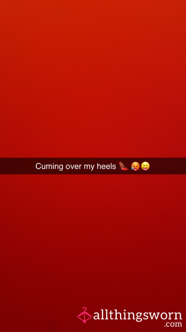 Boyfriend C*ming Over My Heels 👠 🥵