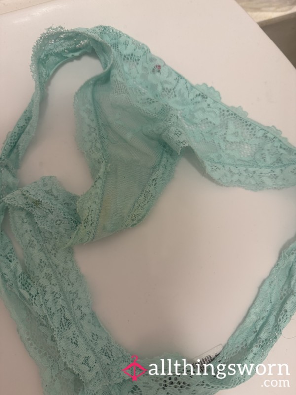 C*mmed In Blue Panties