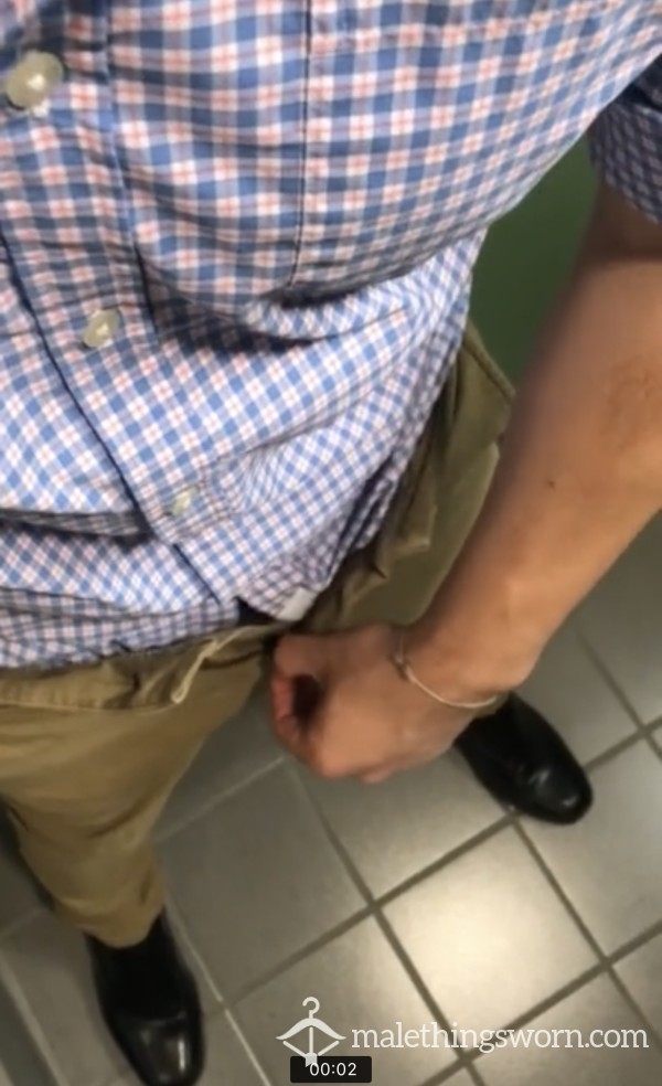 C*mming In A Public Restroom (Part 2)
