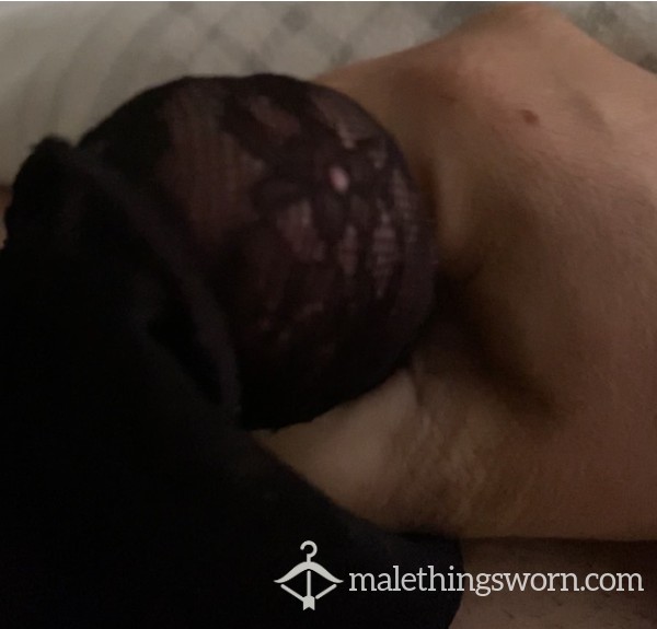 C*mming Into The Wife’s Lacy Panties