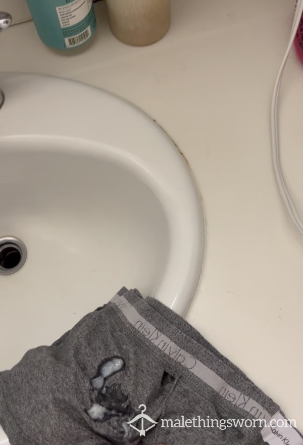 C*mming  On Underwear