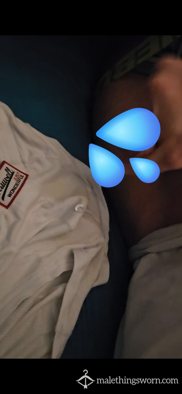 C*mming On White Boxers