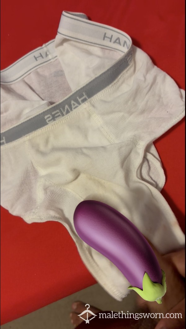 C*mming Over White Briefs
