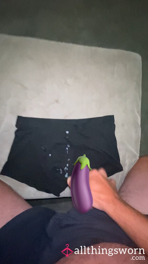 C*mshot On Boxers