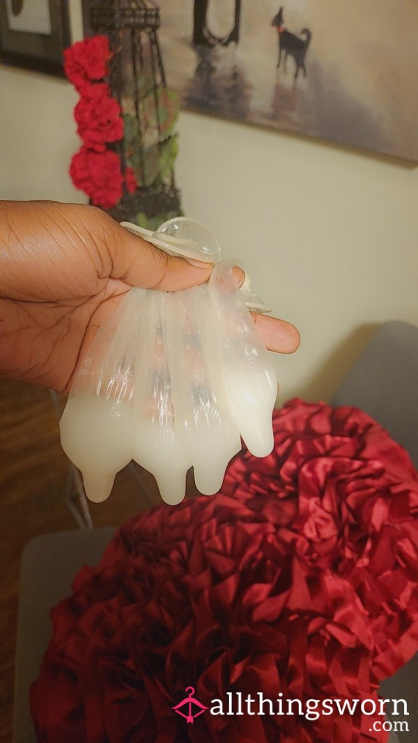 C*msicles/c*m Filled Condoms