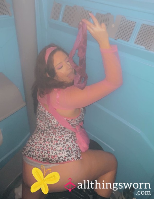 C*m/squirt Soaked Thong At Rave