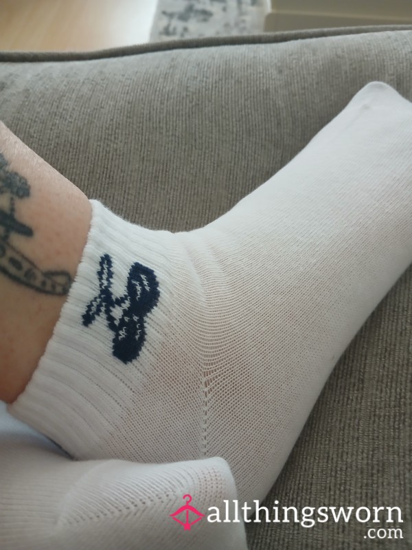 Currently Fresh White Socks