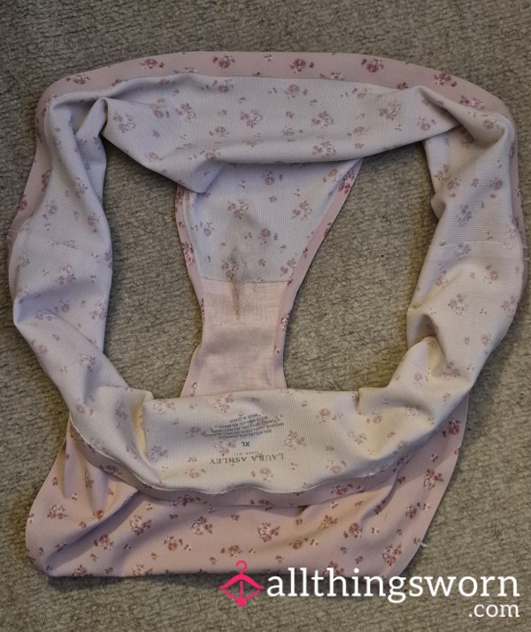Curvy Girl Panties, Worn All Night