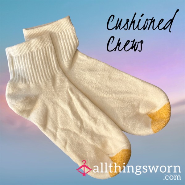 Cushioned Crew Socks
