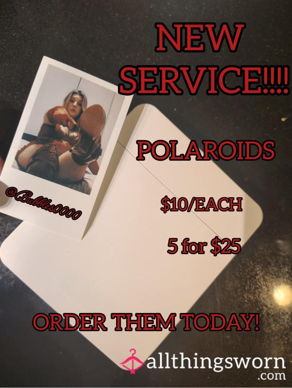 CUSTOM POLAROIDS