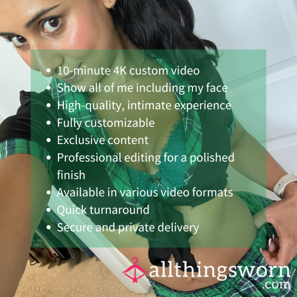 CUSTOM VIDEO: 10-Minute Custom Video Uncensored & Personalized Based On Your Scenario