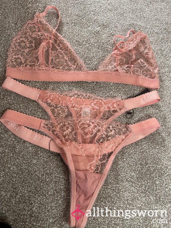 Custom 2 Thong & Bra Set