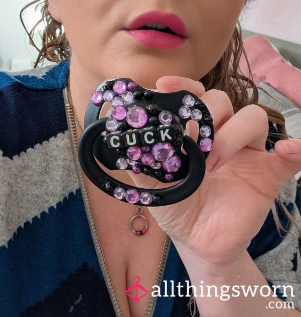 Custom Adult Baby Paci 🩵🩷- Made By A Little- For Littles 💋