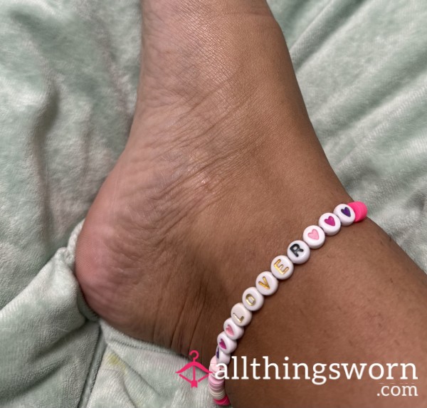 Custom Anklet + Photos