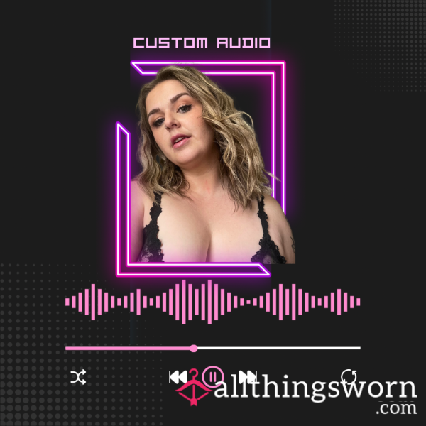 Custom Audio Recording - 2 Min, 5 Min, 10 Min, 15 Min