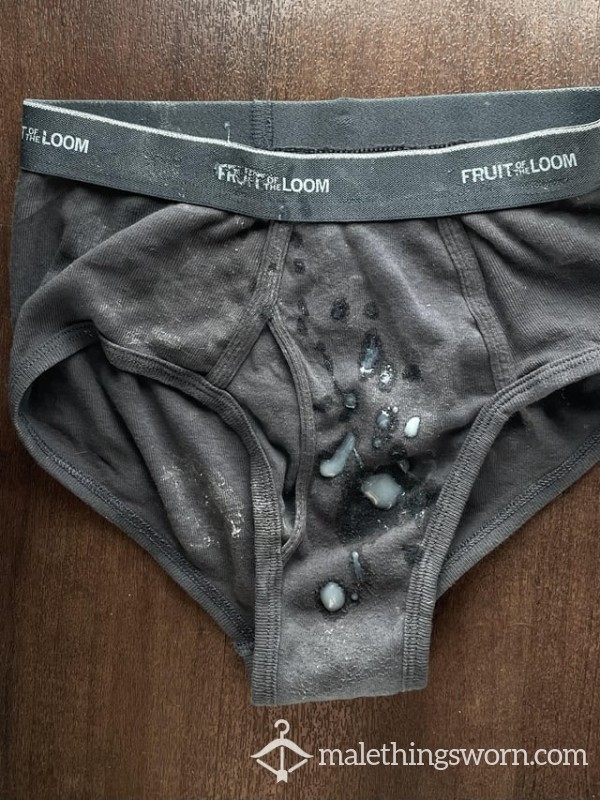 Custom Briefs (sweat, C*m, Pi*s, Streaks, Sp*t)
