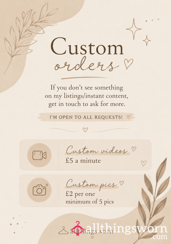 Custom Content Order