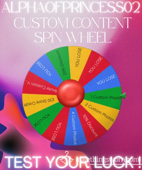 Custom Content Wheel 🎰