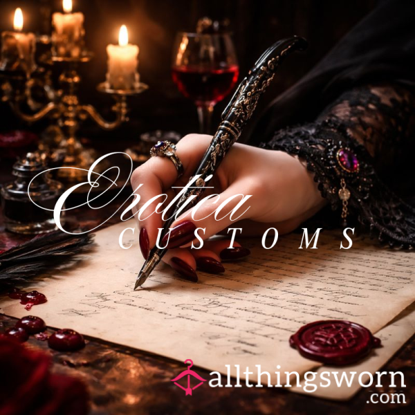 Custom Erotica From A Salacious Domme: Audiobooks Available