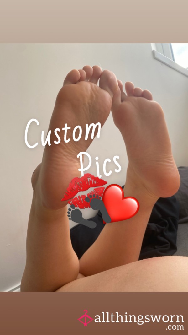 Custom Feet Pics 💋🦶🏼