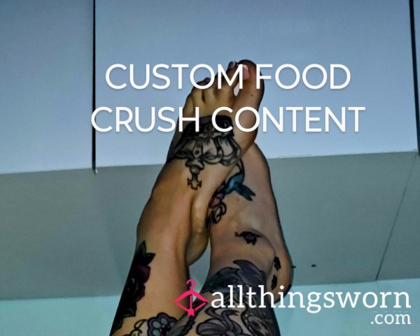 Custom Food Crush Content