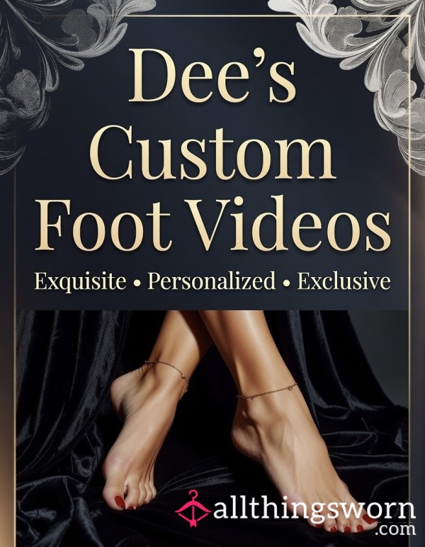 Custom Foot Videos 👣