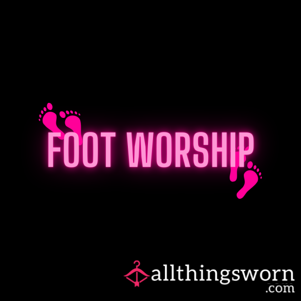Custom Foot Worship Video – Toes, Soles & Complete Control