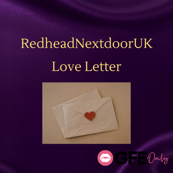 Custom GFE Love Letter From Your Bratty, Ginger MILF Girlfriend, Miss Sophie – Make Me Yours Forever! 💜🔥