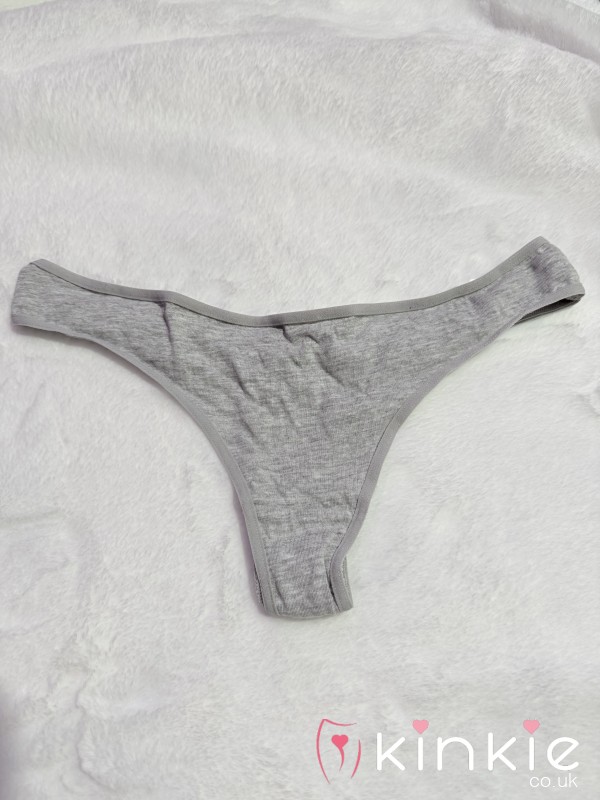 Custom Grey Thong