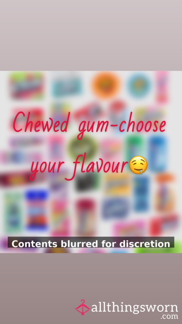Custom Gum – Choose Your Flavour 😌