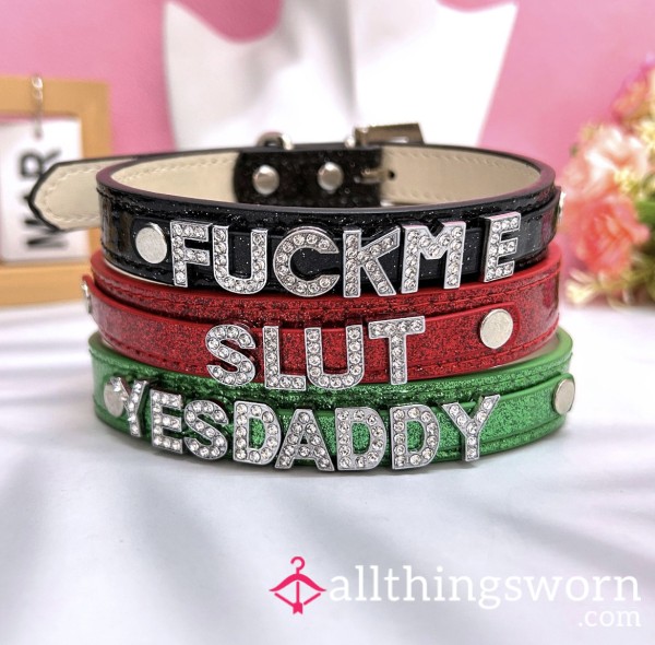 Custom Kinky Collar PU *Aussie Seller**