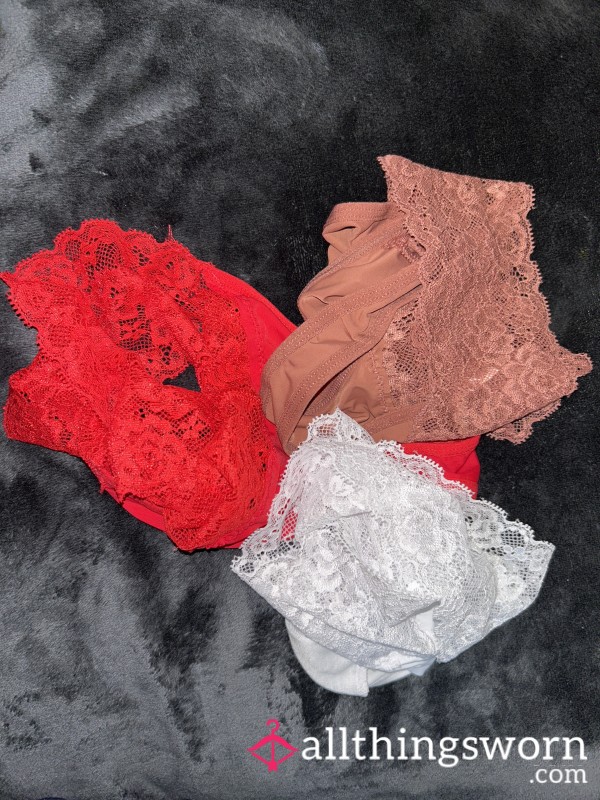Custom Lace Panties/Thongs 👙