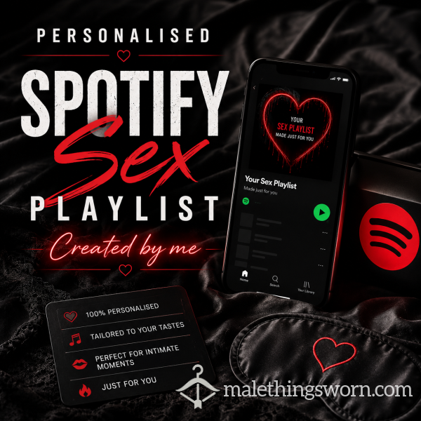 Custom Late Night Spotify Playlist 😈🍆💦 – Built Around Your Vibe