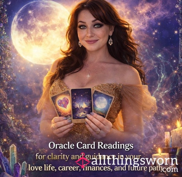 🔮 Custom LIVE Oracle Card Reading (Video Chat) 🔮