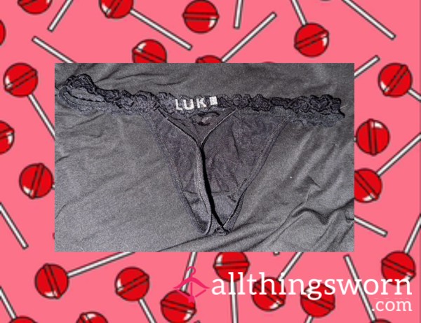 Custom “Luke” Name Thong