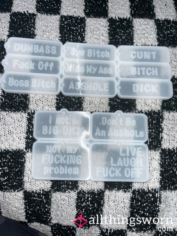 Custom Made Keychains/tags
