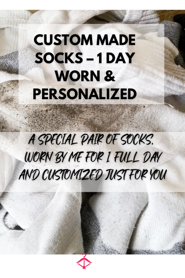 Custom Made Socks | 1 Day Worn & Personalized