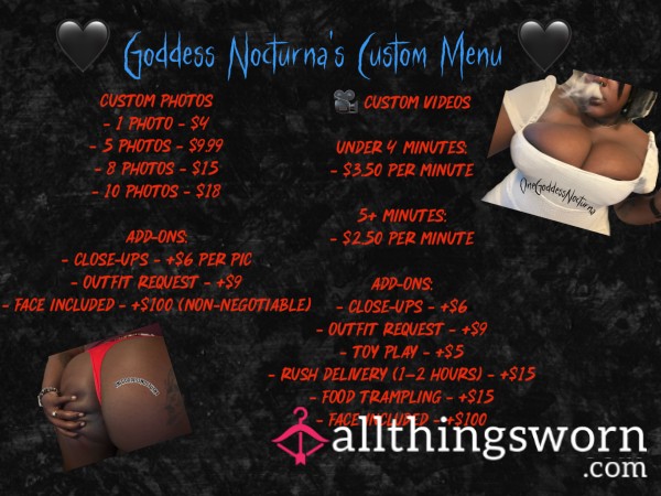 Custom Nude Pictures. Suited For YOU 🖤