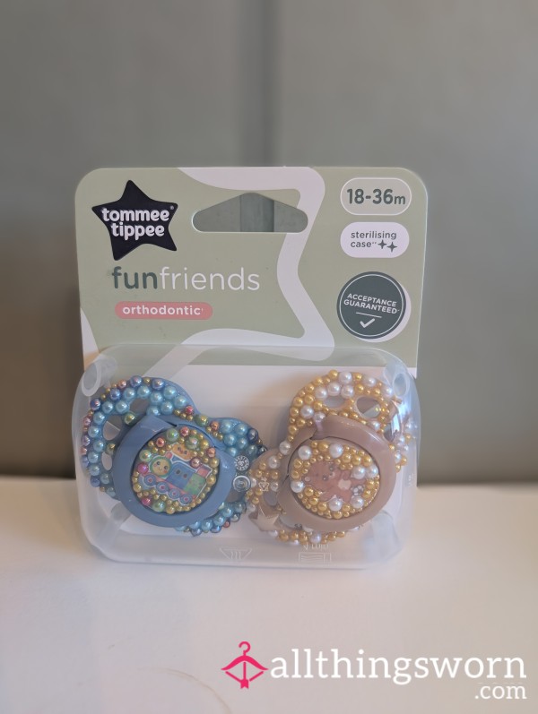 Custom Pacifiers — Made For Good Boys & Bratty Girls🩵 🩷