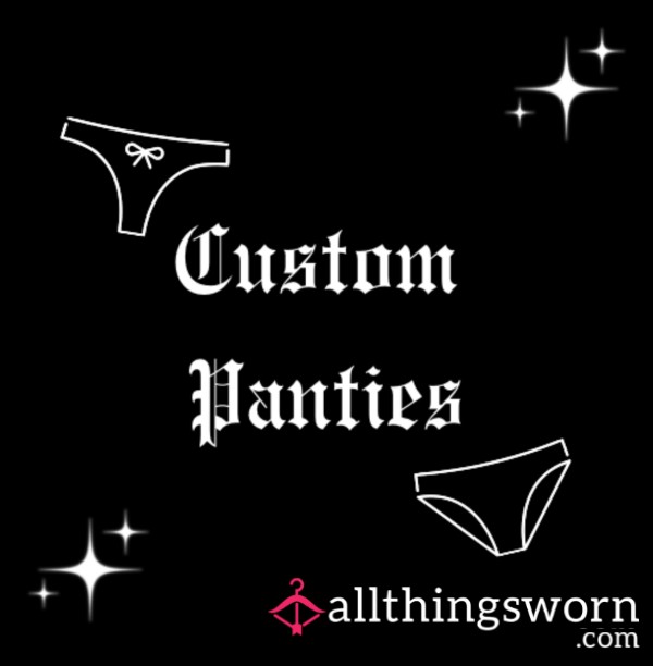 Custom Panties