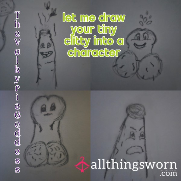 🎨 Custom Penis Caricatures By TheValkyrieGoddess 🎨