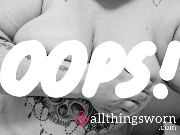 Custom Photo Sets Of My Big Titties 🍒 (set Of 5 Pictures)