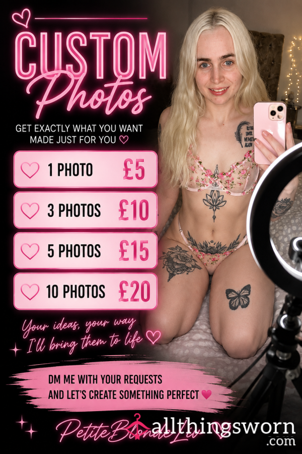 Custom Photos 📸😈💋