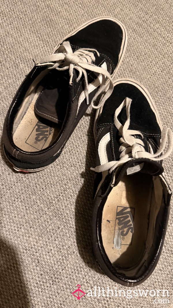 Custom Pics After Wearing Old Trainers - Non Explicit