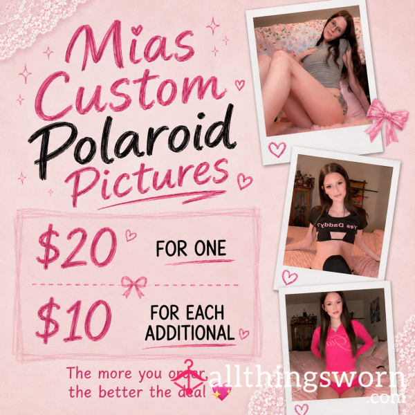 Custom Polaroid Picture