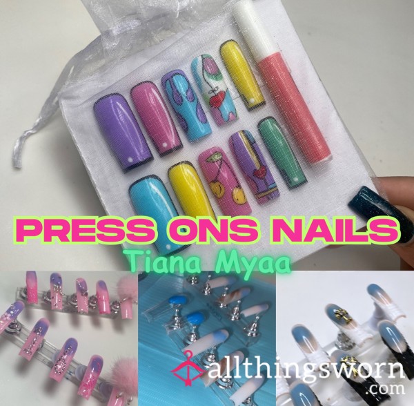 CUSTOM PRESS ON NAILS